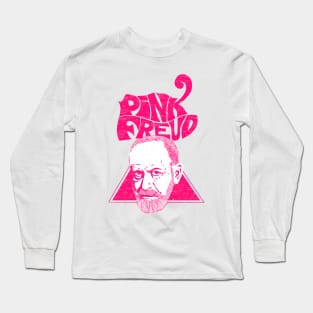 Pink Freud Old Long Sleeve T-Shirt